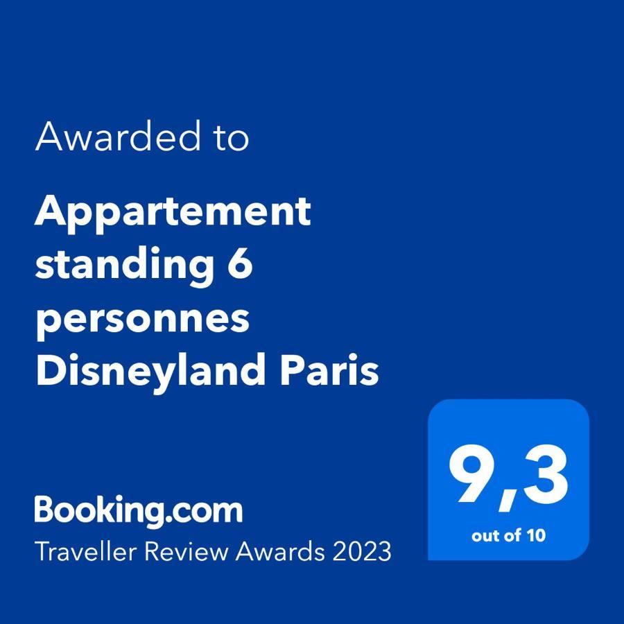 Appartement Standing 6 Personnes Disneyland Paris Serris Exteriör bild